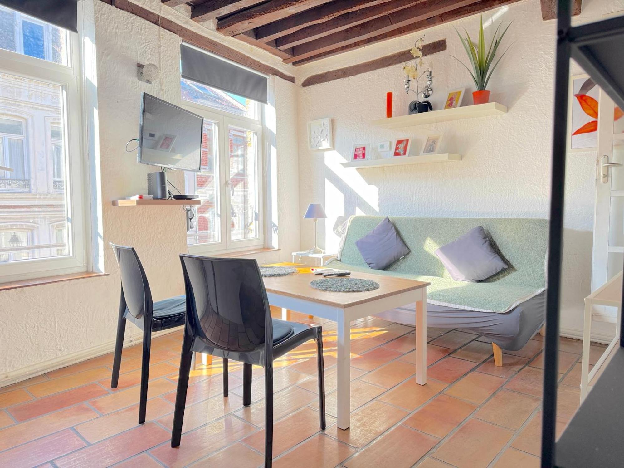 Charme Vieux Lille Apartment 1 Chambre 24H24H Access Exterior photo